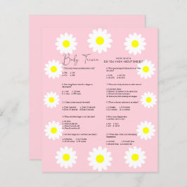 Daisies Baby Trivia | BABY SHOWER