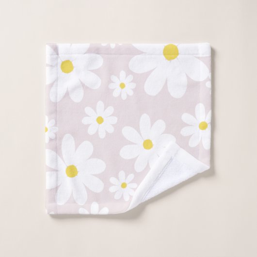 Daisies Bad Handdoek (Wasdoekje)