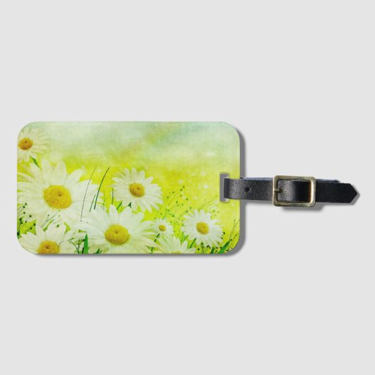 Daisies Bagagelabel (Voorkant (horizontaal))