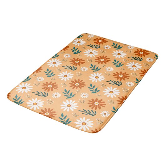 Daisies Bath Mat (Gekanteld)