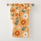 Daisies Bath Towel Set Bad Handdoek (Insitu)