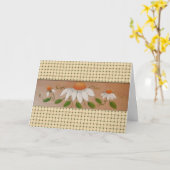 Daisies Birthday Kaart (groot afdrukken) (Gele Bloem)