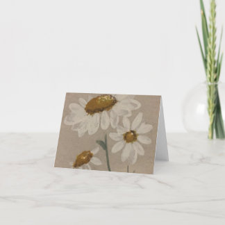 DAISIES - blanco binnenkant Kaart