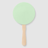 Daisies Bloemen Bloemen Aardbei Patroon Xmas Handwaaier (Achterkant)