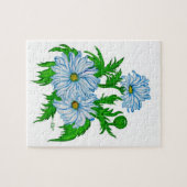 Daisies bloemen legpuzzel (Horizontaal)