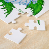 Daisies bloemen legpuzzel (Zijkant)