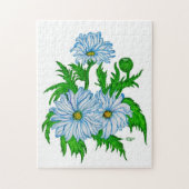 Daisies bloemen legpuzzel (Verticaal)