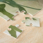 Daisies Bloemenbos Elegante Waterverf Legpuzzel (Zijkant)