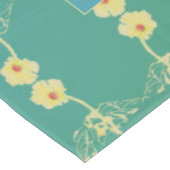 Daisies & Blue Tablecloth Tafelkleed (Gekanteld)