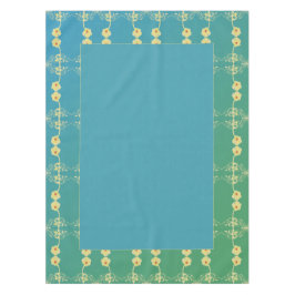 Daisies & Blue Tablecloth Tafelkleed
