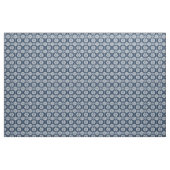 Daisies Blue White Pattern Stof (Yard (91,4 cm))