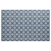 Daisies Blue White Pattern Stof (Fat Quarter)