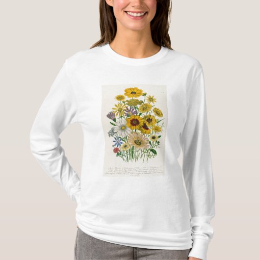 Daisies, bord 31 van 'De Dames' T-shirt (Voorkant)