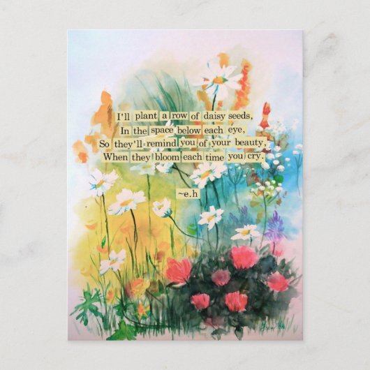 Daisies Briefkaart (Voorkant)