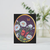 DAISIES BRIEFKAART (Staand voorkant)