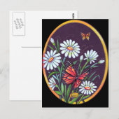 DAISIES BRIEFKAART (Voorkant / Achterkant)
