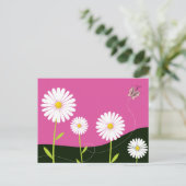 Daisies. Briefkaart (Staand voorkant)