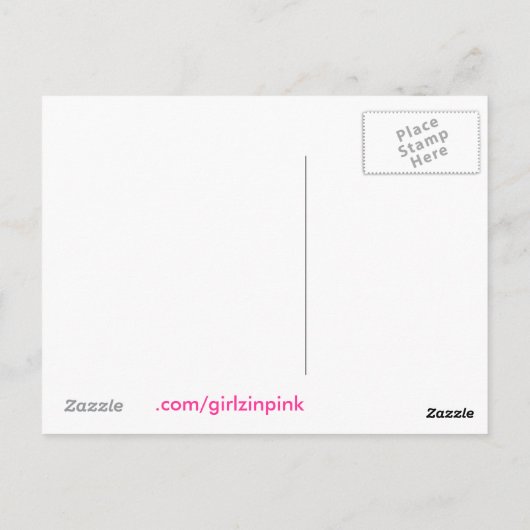 Daisies. Briefkaart (Achterkant)