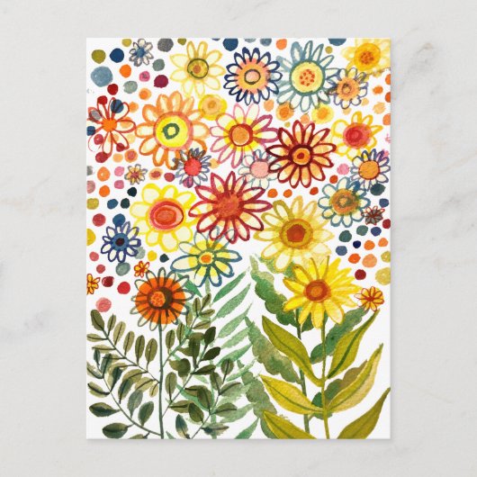 Daisies Briefkaart (Voorkant)