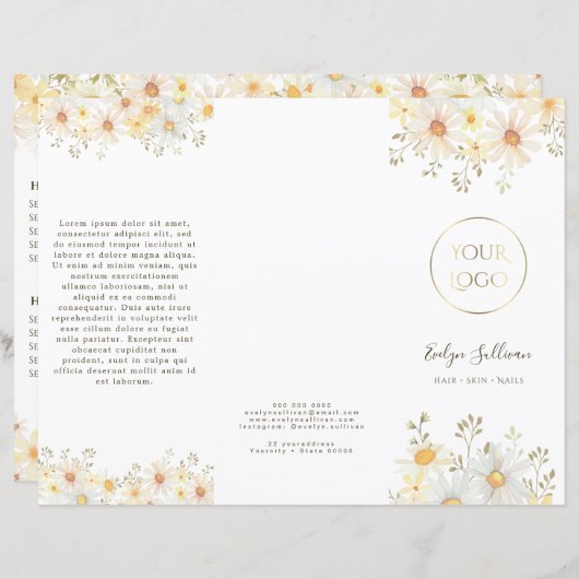 Daisies brochure (Voorkant / Achterkant)