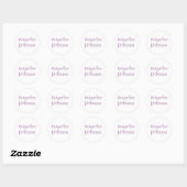 Daisies Bulgaarse prinses Ronde Sticker (Vel)