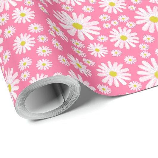 Daisies Cadeaupapier (Rol Hoek)