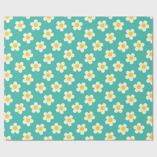 Daisies Cadeaupapier (Vlak)
