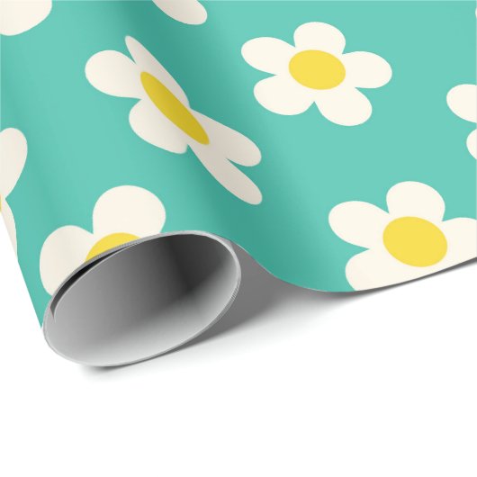 Daisies Cadeaupapier (Rol Hoek)