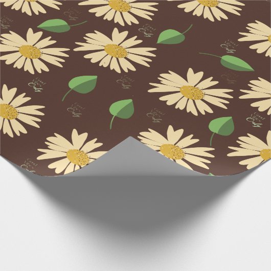 Daisies Cadeaupapier (Hoek)
