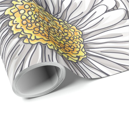 Daisies Cadeaupapier (Rol Hoek)