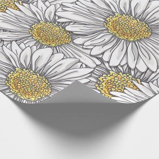 Daisies Cadeaupapier (Hoek)