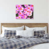 DAISIES CANVAS AFDRUK (Insitu (Slaapkamer))