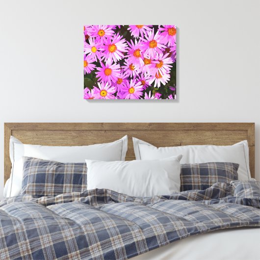 DAISIES CANVAS AFDRUK (Insitu (Slaapkamer))