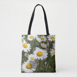 Daisies canvas tas