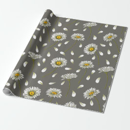 Daisies-chic-patroon Cadeaupapier