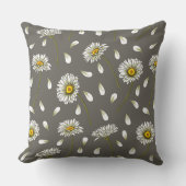 Daisies-chic-patroon Kussen (Voorkant)