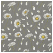 Daisies-chic-patroon Stof (Close Up)