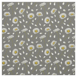 Daisies-chic-patroon Stof