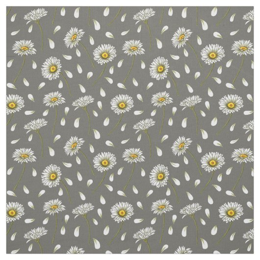 Daisies-chic-patroon Stof (Swatch)