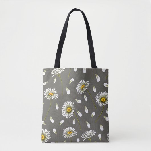 Daisies-chic-patroon Tote Bag (Voorkant)