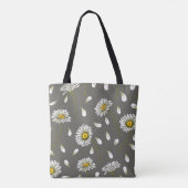 Daisies-chic-patroon Tote Bag (Achterkant)