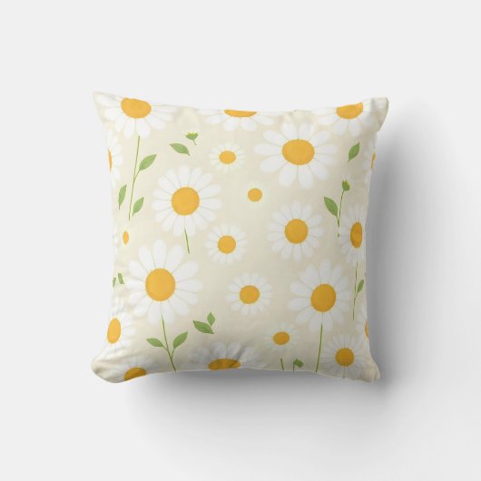 Daisies Cushion Kussen (Voorkant)