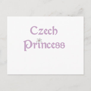 Daisies Czech Princess Briefkaart