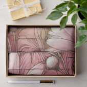 Daisies Daisy Pastel Roze Witte Bloemen Decoupage Tissuepapier (Geschenk)