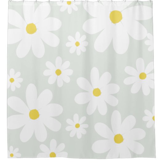 Daisies Douchegordijn (Voorkant)