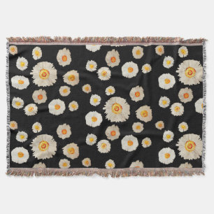 Daisies Drawing Thow Blanket Deken