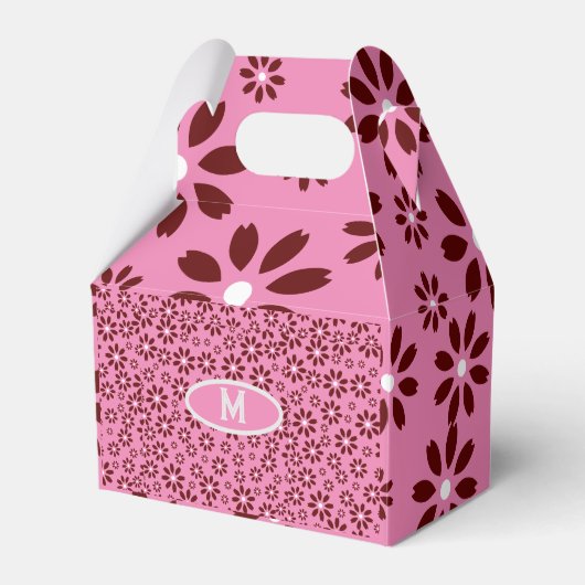 Daisies Eenvoudig Stijlvol Modern Bedankdoosjes (Voorkant Zijde)