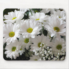 Daisies en Baby Breaths Muismat