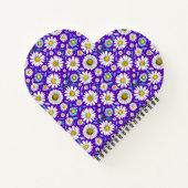 Daisies en bladeren notitieboek (Achterkant)