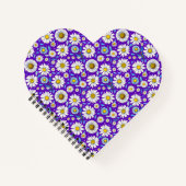 Daisies en bladeren notitieboek (Voorkant)